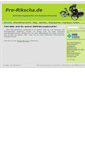 Mobile Screenshot of pro-rikscha.de